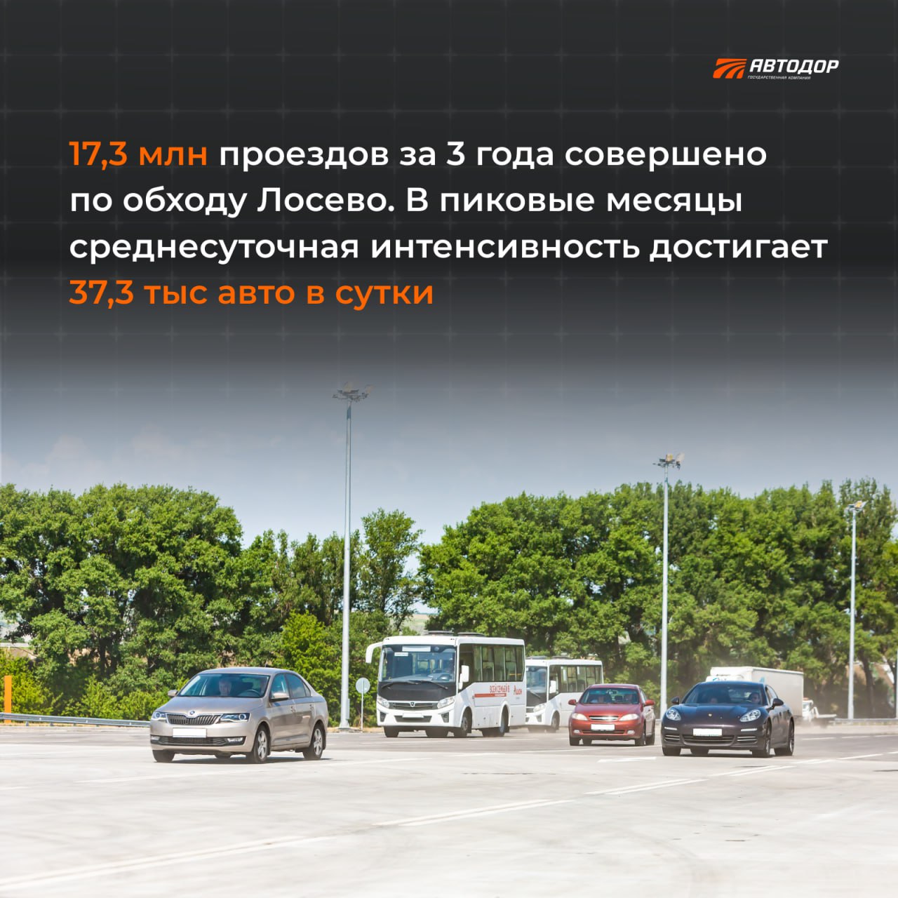 Более 17 млн раз проехали автомобилисты по обходу Лосева и Павловска на М-4 «Дон» за три годаРовно три года назад, 4 июля 202...
