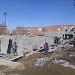 На протяжении марта сотрудниками ООО «СТИ ТДСК» осуществлялся неразрушающий контроль прочности бетона молотком Schmidta для о...