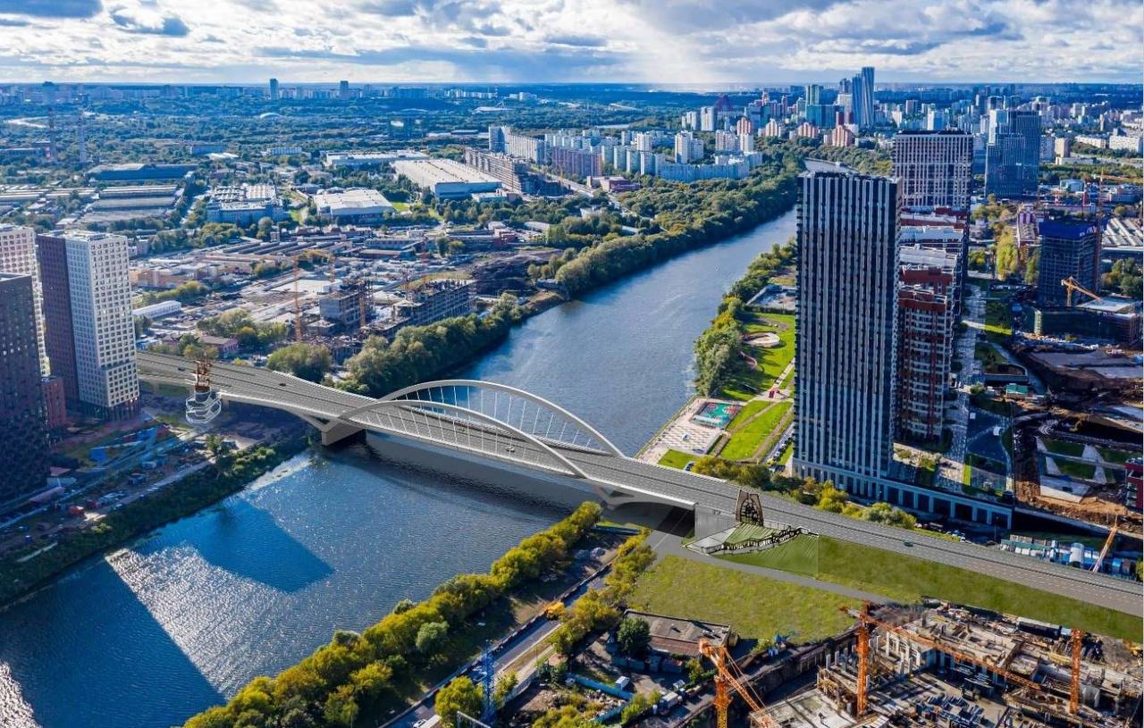 Пять мостов построят в Северо-Западном административном округе Уже идет строительство моста в рамках развития улично-дорожной...