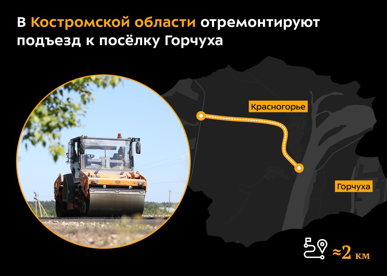 Специалисты обновят участок протяжённостью около 2 км в Макарьевском районе.Дорога примыкает к трассе Якимово – Нежитино и че...