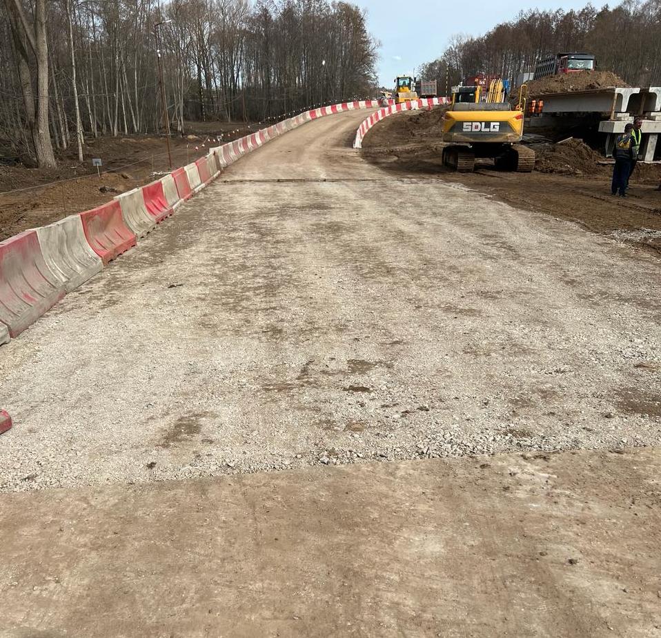 В Краснокамском районе открыт проезд по объездной дороге вблизи объекта реконструкции моста через р. Кельтей на дороге Дюртюл...