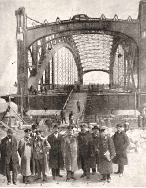 9 июля (26 июня) 1909 года состоялась торжественная закладка Большеохтинского моста. Памятное событие произошло за день до пр...