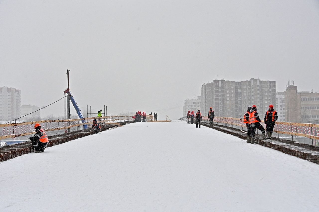 Север и северо-восток Москвы станут еще ближе: через пути МЦД-1 у станции Бескудниково строится путепровод длиной 650 метров....