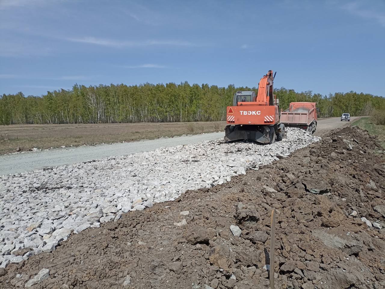 Дорогу «Коченево - Поваренка» в Коченевском районе приведут в нормативное состояниеРаботы ведутся по нацпроекту БКД на участк...