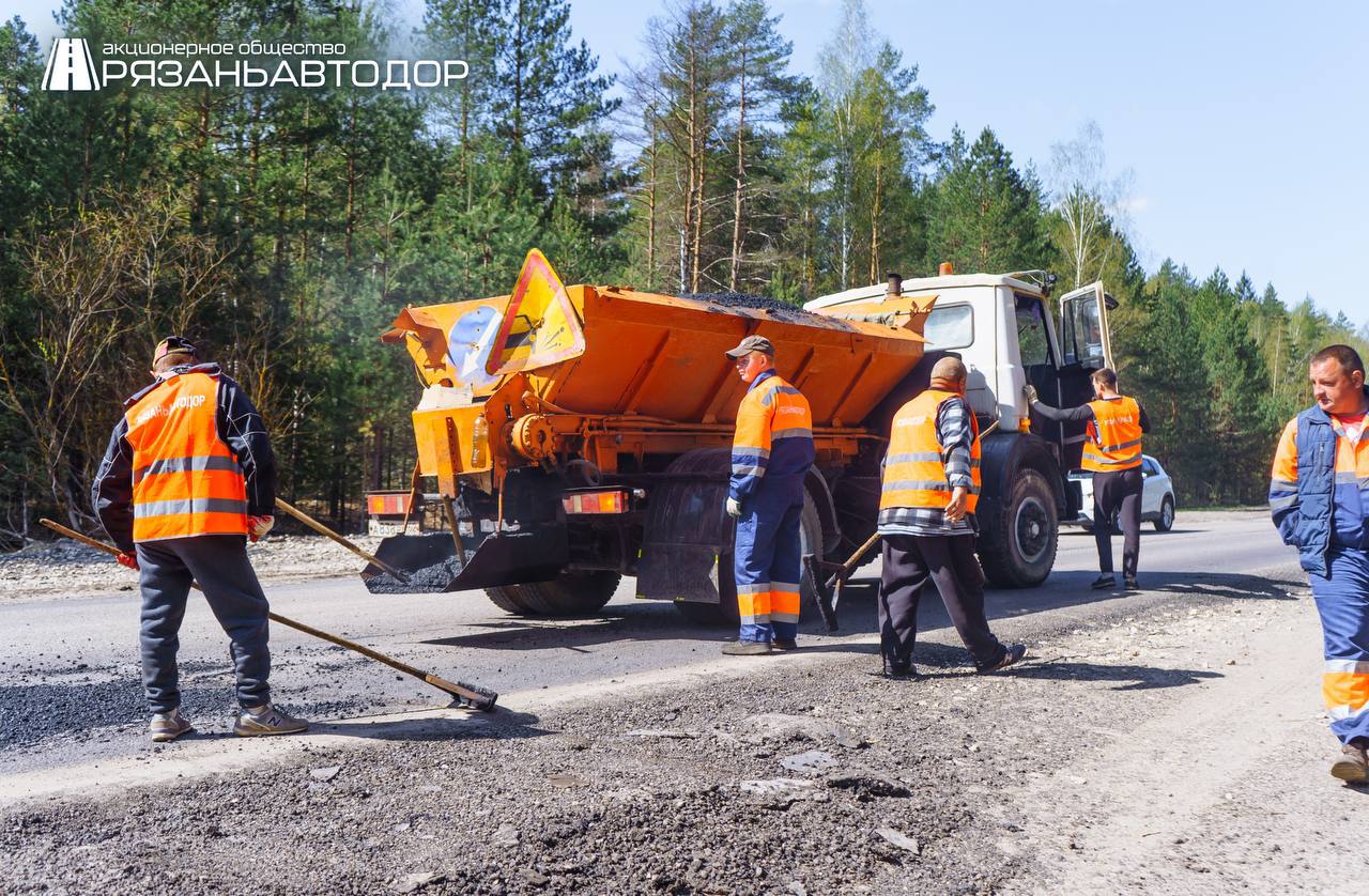 Приступили к ремонту автодороги Москва – Егорьевск – Тума – Касимов в районе Гусь-Железного Касимовского района.Протяженность...