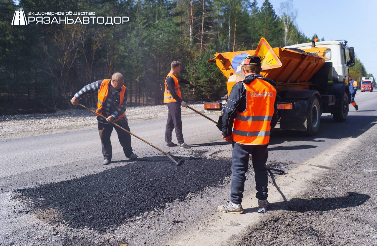 Приступили к ремонту автодороги Москва – Егорьевск – Тума – Касимов в районе Гусь-Железного Касимовского района.Протяженность...