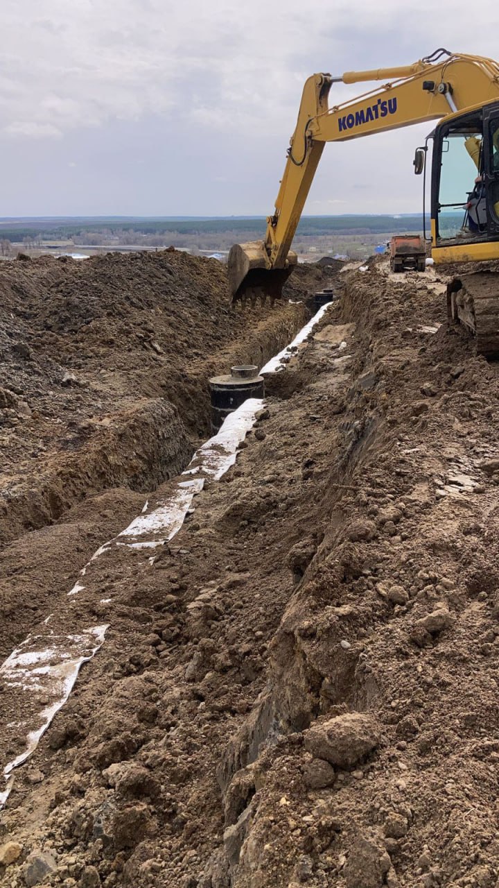 Посмотрите, как преображается на глазах автомобильный спуск к селу Шихазаны! Участок реконструкции на автодороге А-151 Цивиль...