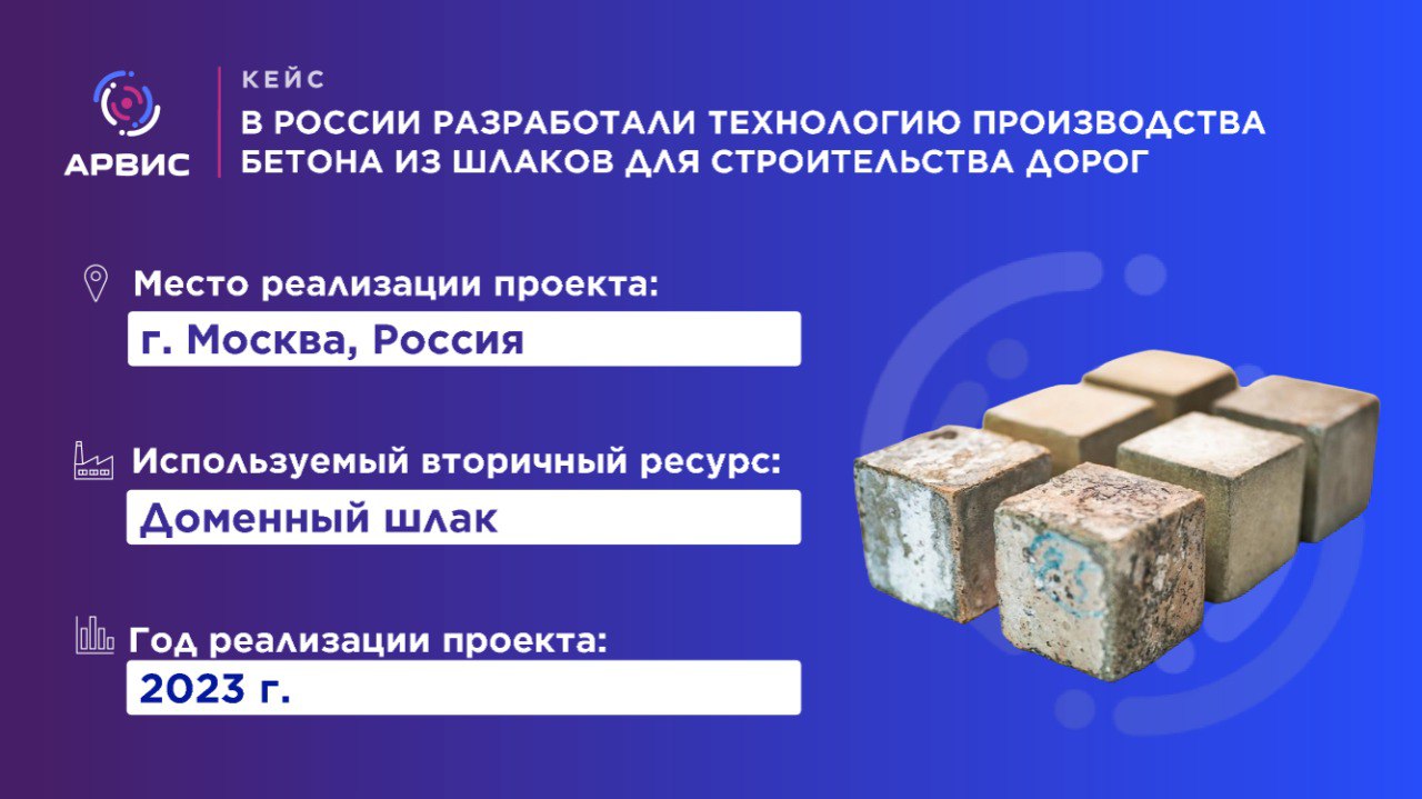 В России разработали технологию производства бетона из шлаков для строительства дорогПредпосылкиРоссийскими учеными была разр...