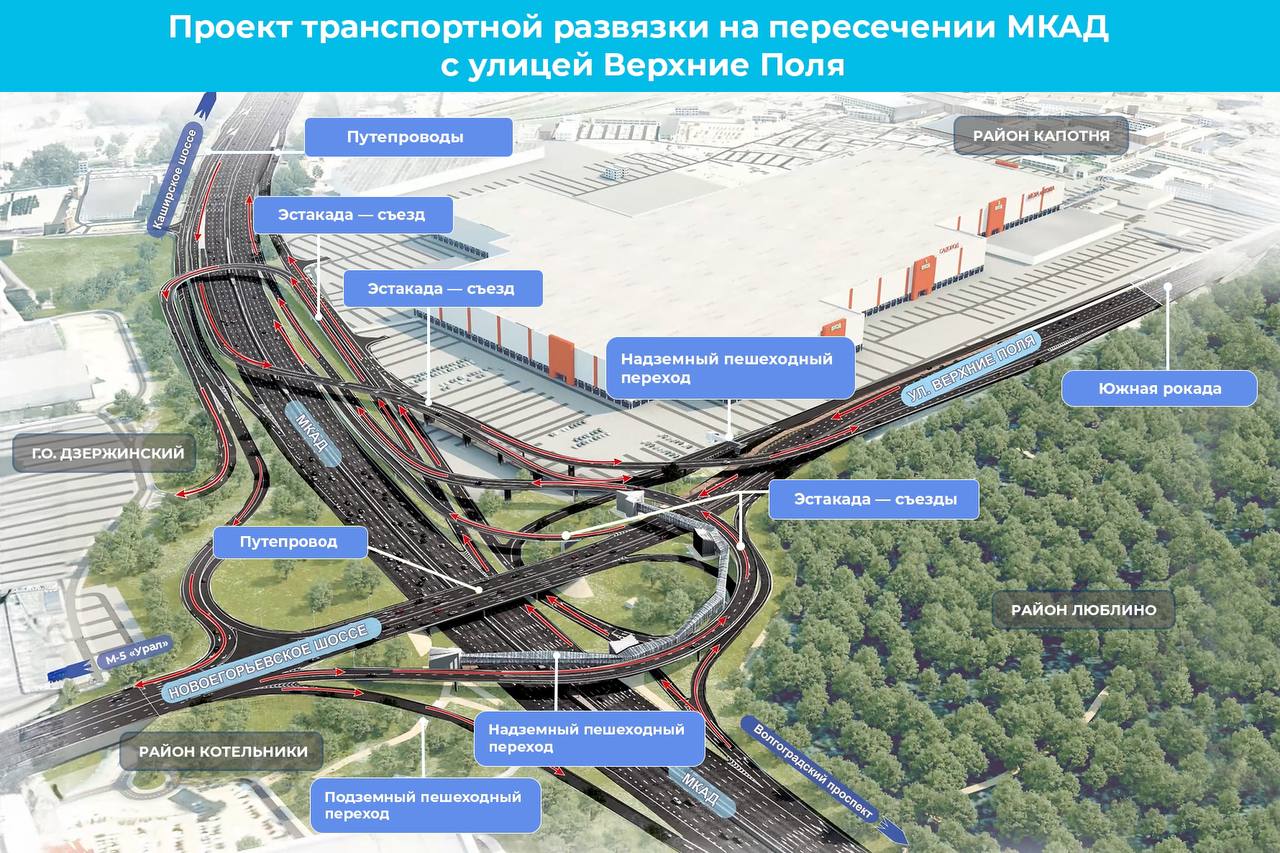 Заканчиваем масштабный проект реконструкции развязок на МКАДИз 22 дорожных узлов, намеченных к модернизации, уже готовы 20.Од...