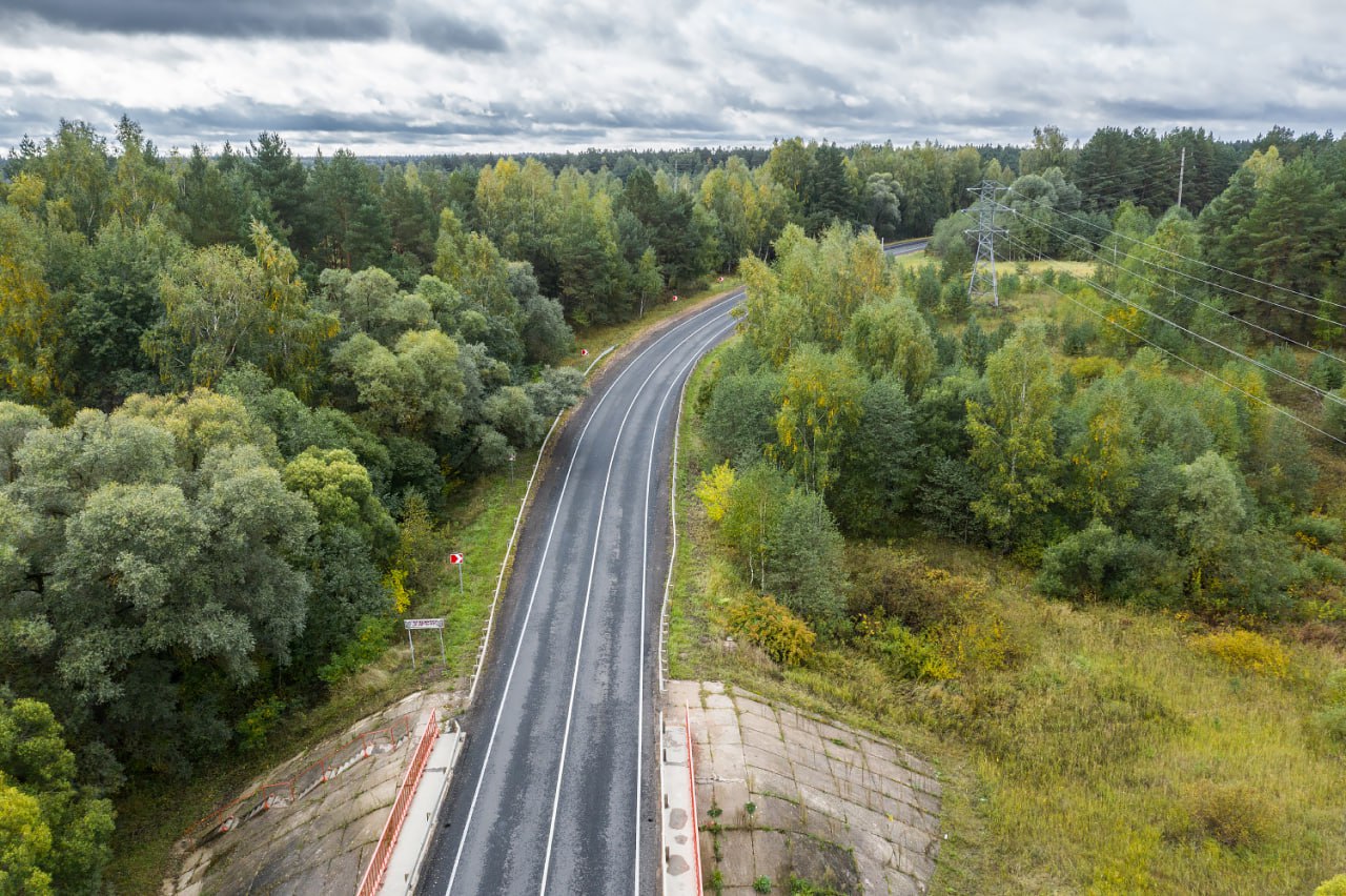 Проезжаем участок обхода Ногинска.Речь идёт об отрезке км 57 — км 60, на котором сейчас идёт капремонт. Проектом предусмотрен...