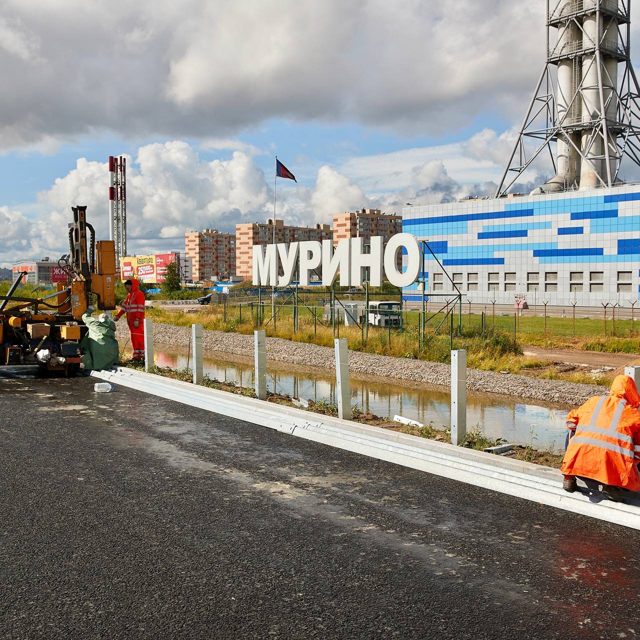 Бугры + Мурино = дорога. Охтинская аллея дойдёт до Шоссейной улицы. Стартовало проектирование новой дороги в западном Мурино....