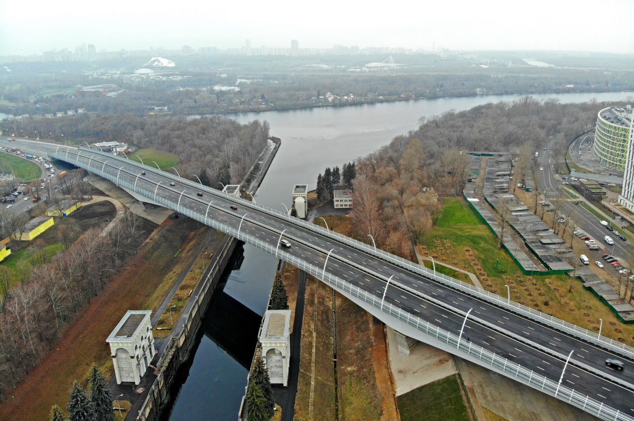 Карамышевский мост#ФотоДня #нашиобъекты #мосты #дорогиФото: АО «Мосинжпроект»