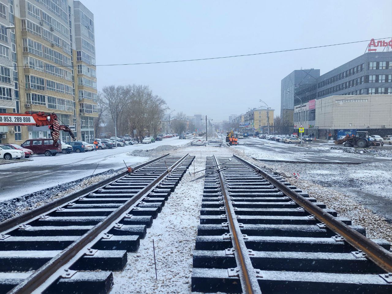 Завершено бетонирование большого путепровода на проспекте ЛенинаСпециалисты МУП «Горэлектротранс» г. Барнаула приступили к ус...