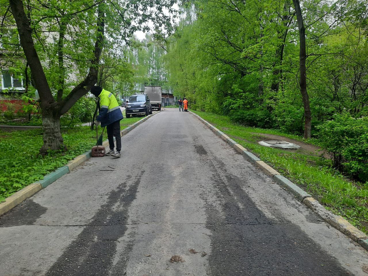 В городском округе Люберцы в ежедневном режиме проводятся работы по содержанию дорог. Подрядными организациями выполняются ра...