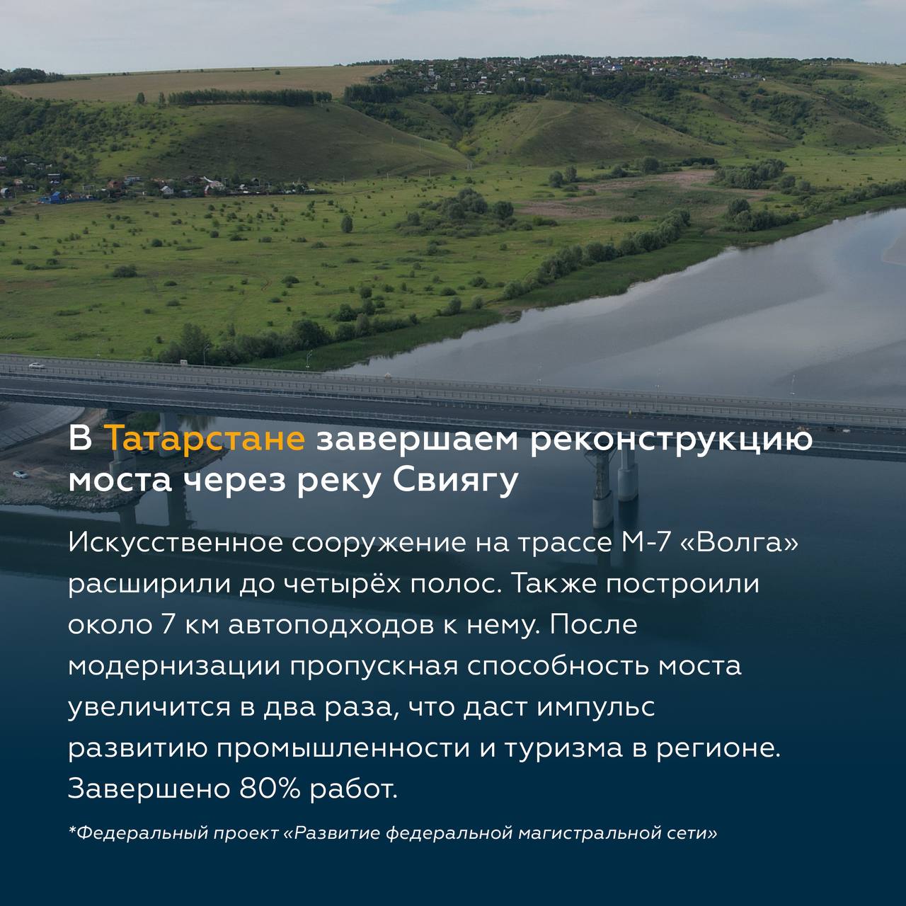 В рамках реализации нацпроекта «Безопасные качественные дороги» до конца года введут в строй 213 значимых дорожных объектовВ...