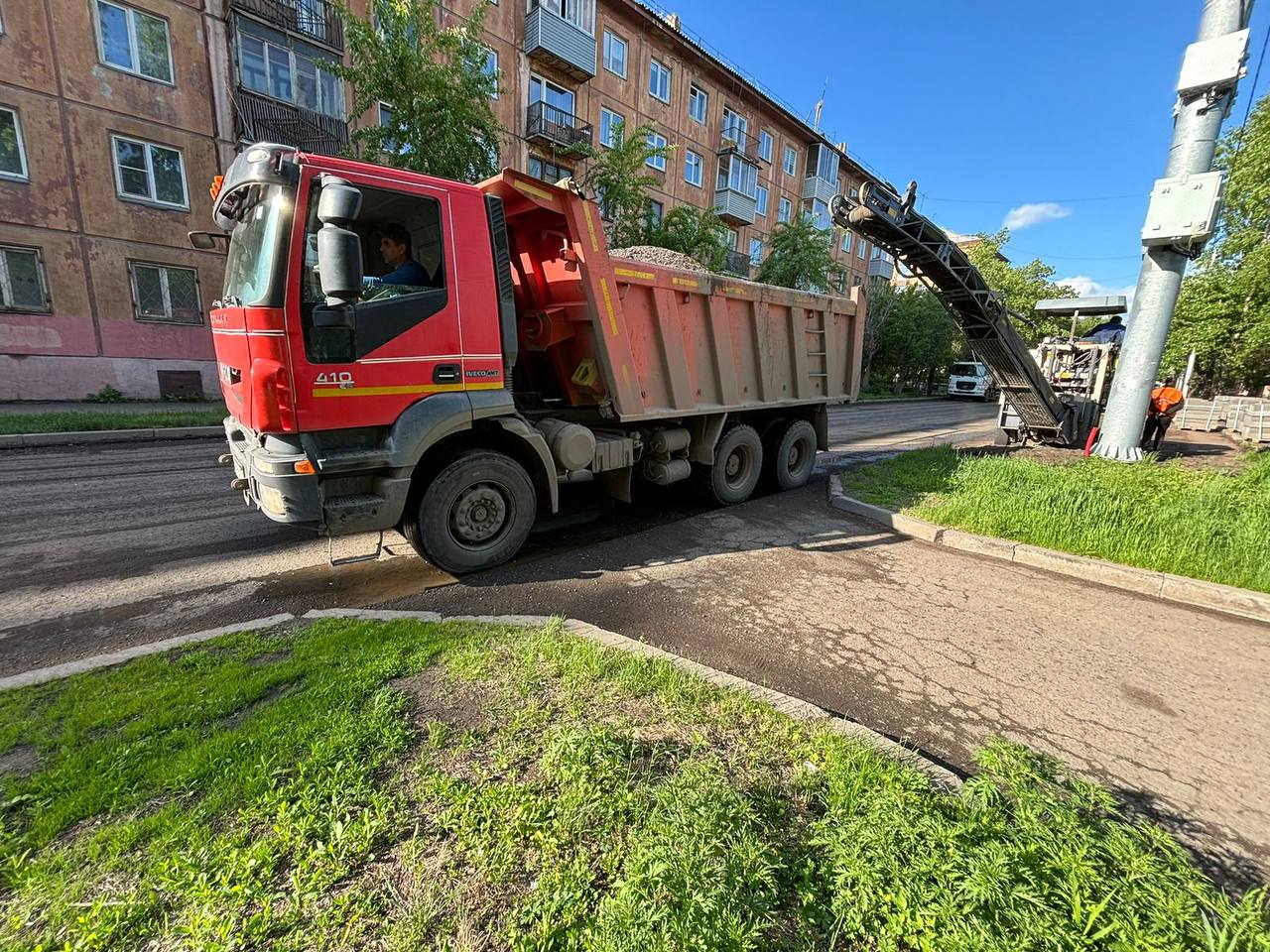 Начались ремонтные работы на ул. Московская в Ленинском районе. На участке от ул. Корнетова до ул. Волгоградская, общей протя...