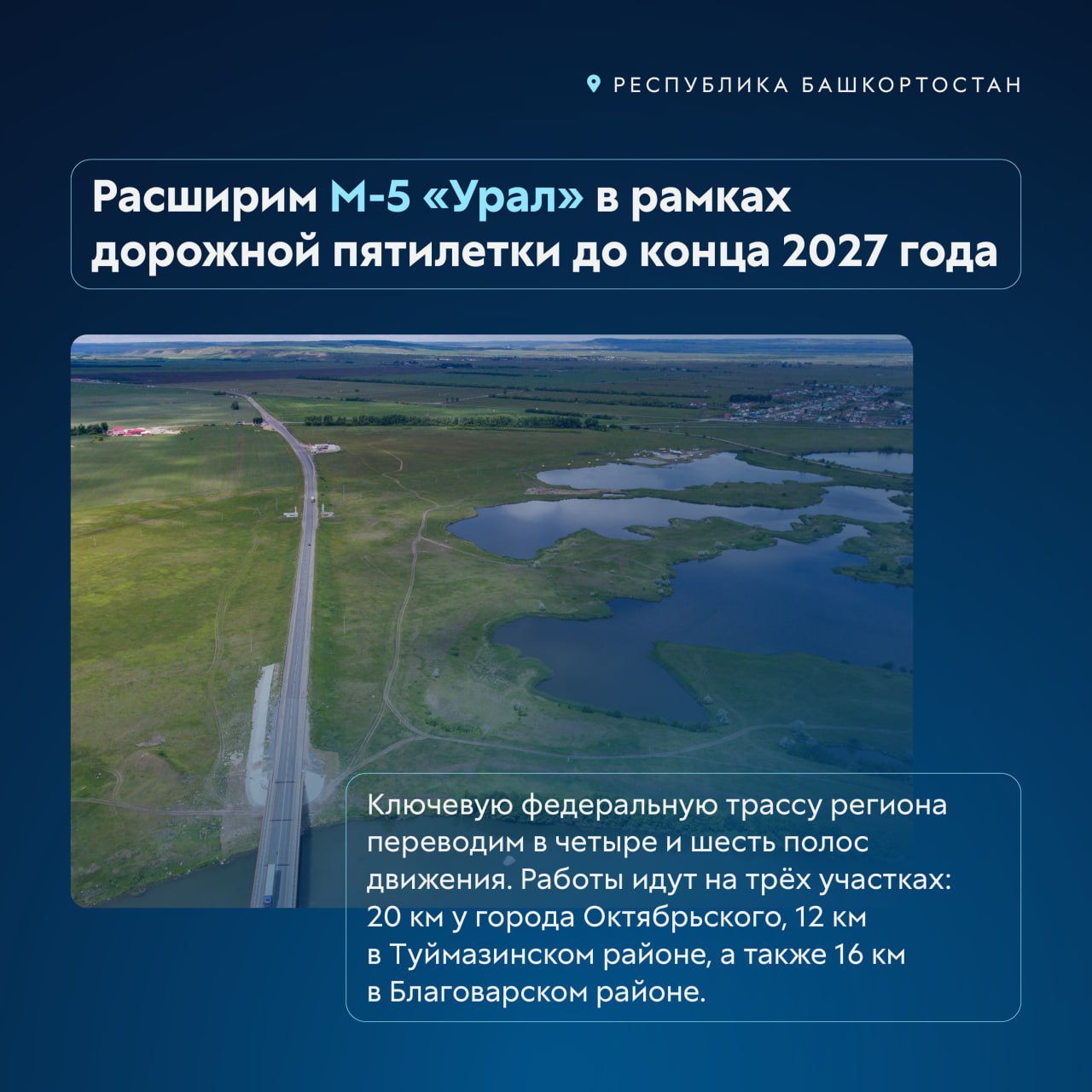 С 2023 по 2027 год построим и реконструируем почти 160 км федералок БашкортостанаНа площадке «Транспортной недели 2023» руков...