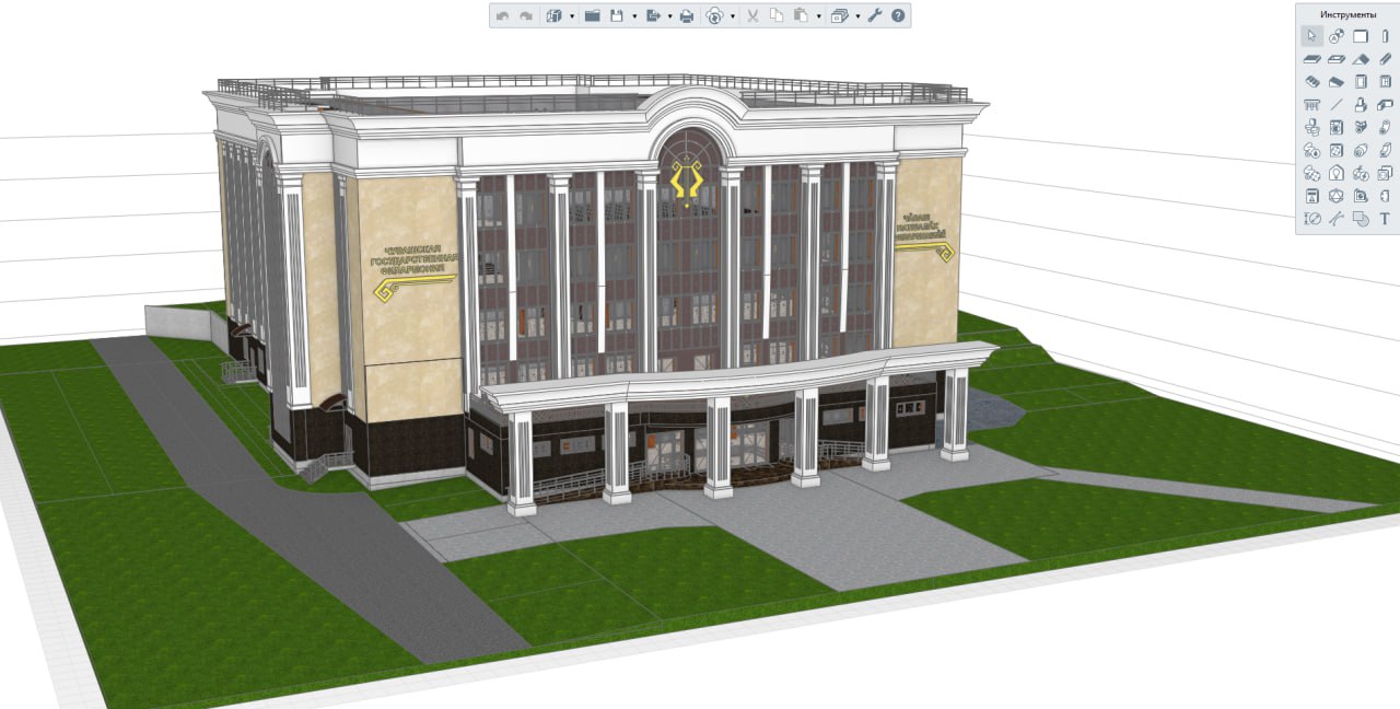 Мажорная новость с полей BIM-проектирования: цифровую модель Чувашской государственной филармонии создали студенты Чебоксарск...