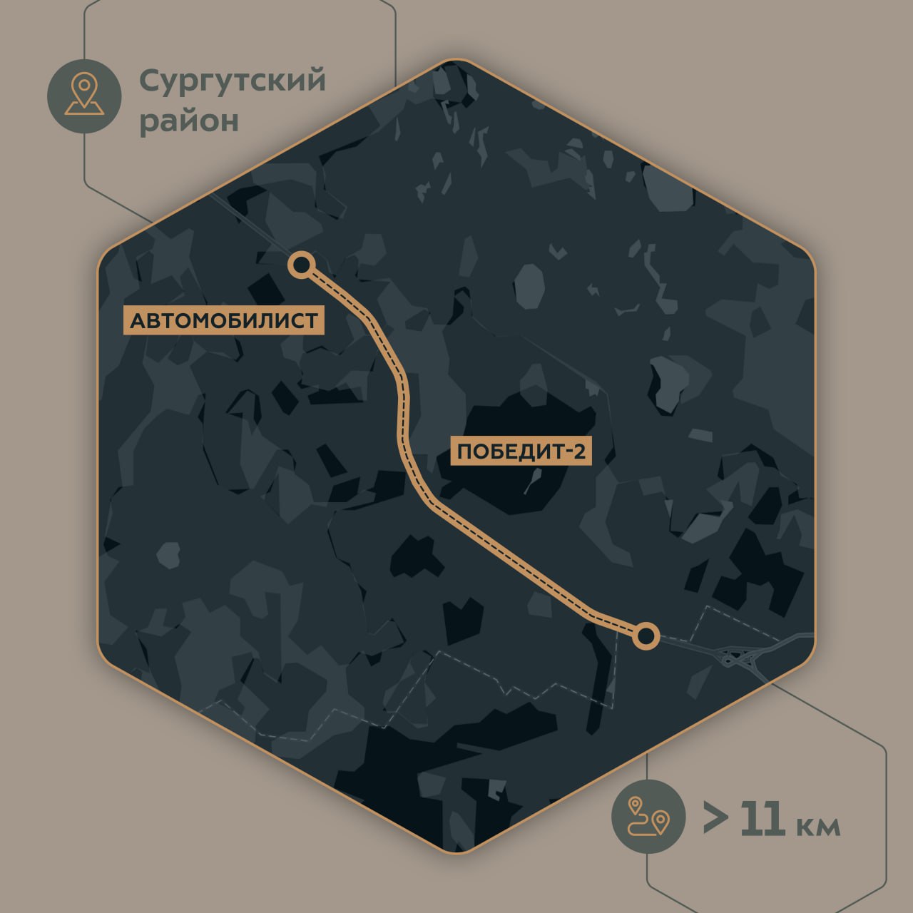 Новое покрытие появилось на отрезке протяжённостью более 11 км в Сургутском районе.Регионалка — единственная транспортная арт...