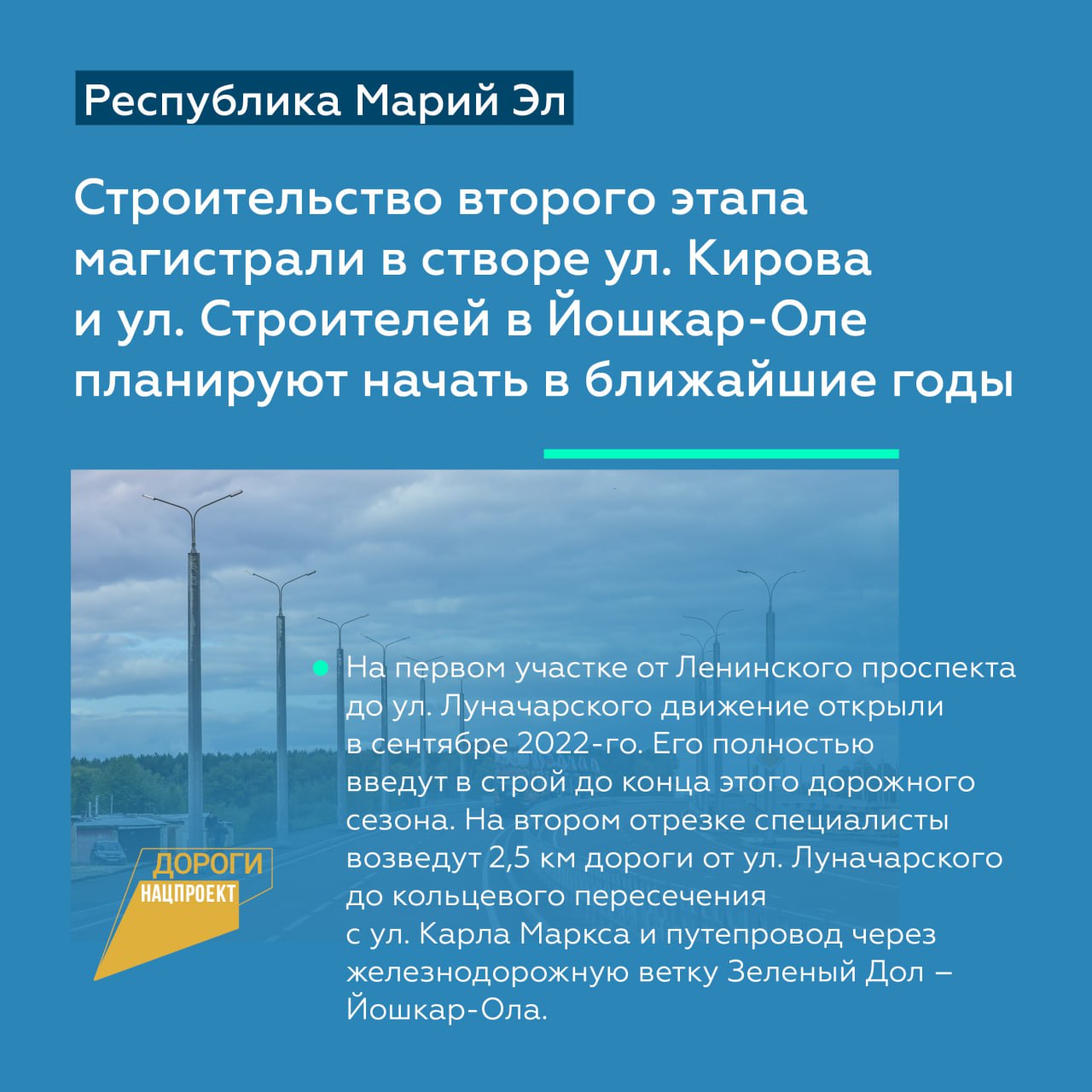 До конца 2025 года в Марий Эл обновят около 500 км региональных и более 100 км федеральных трассРоман Новиков, руководитель н...