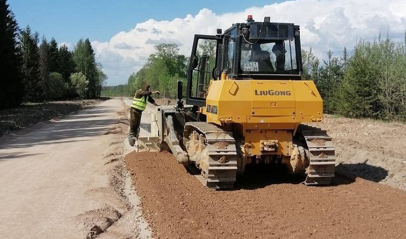 Продолжается ремонт автодороги Каргополь – Ширяиха – ГарьРаботы в Каргопольском округе проводятся в рамках национального прое...