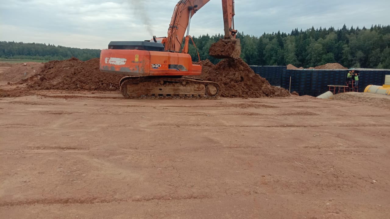 Публикация - В Химках продолжается строительство выезда из д. Юрлово  (автодорога «Пятницкое шоссе – Саврасово – М-10 «Россия»). Новая доро...