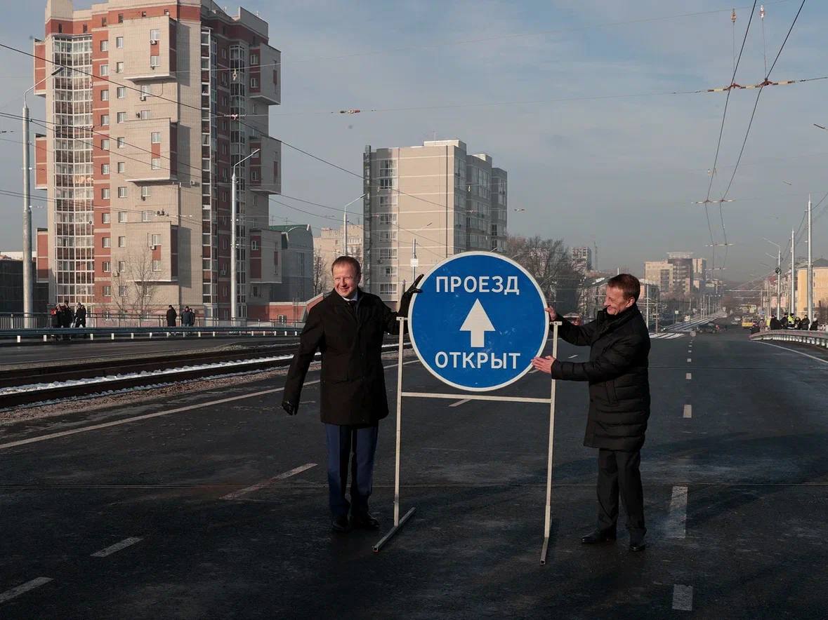 Важное событие для всех без преувеличения жителей Барнаула и гостей нашей краевой столицы — путепровод на проспекте Ленина, р...