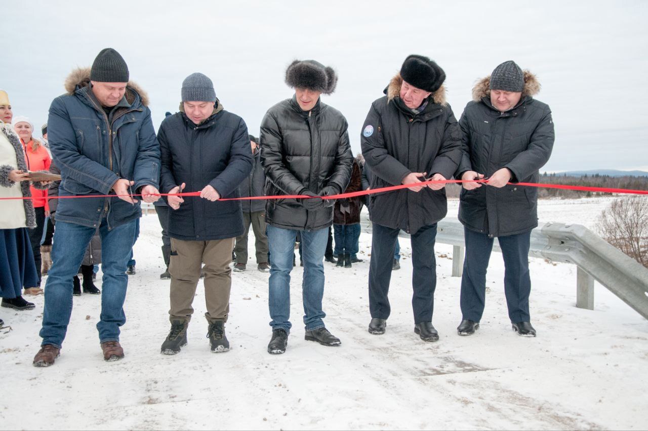 В Богучанском районе введен в эксплуатацию мост через реку КаменкаКраевые дорожники завершили комплексный ремонт автодороги М...