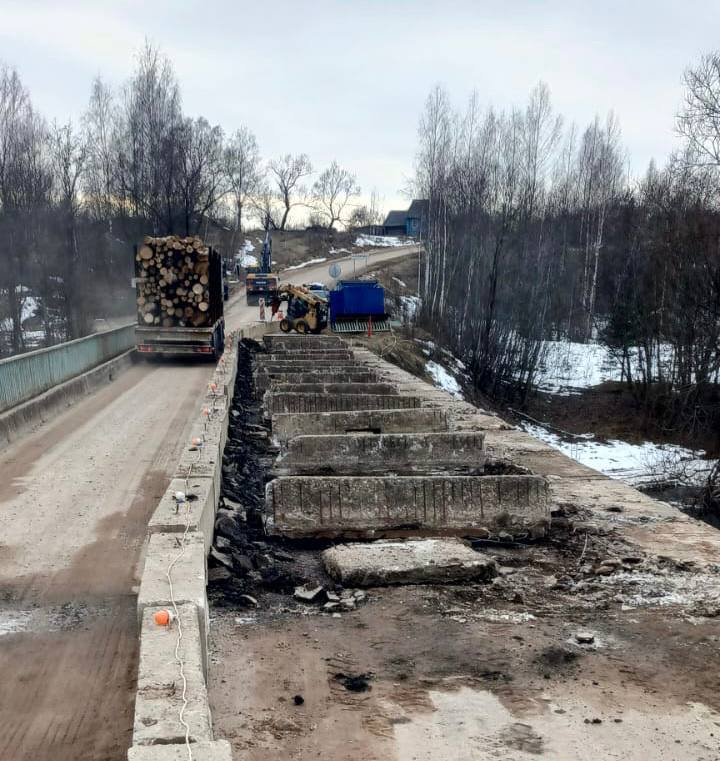 Новости БКД: В Старорусском районе приступили к ремонту железобетонного моста через реку ХолыньяВ завершении минувшей недели...