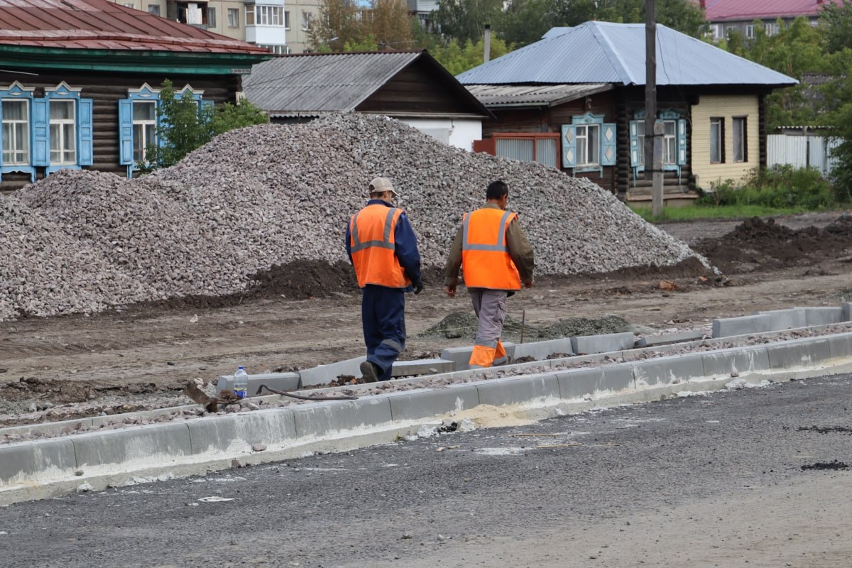 В Кургане на финишной прямой строительство участка по ул. Бурова-ПетроваНовая дорога, соединяющая ул. Куйбышева и ул. Карла М...