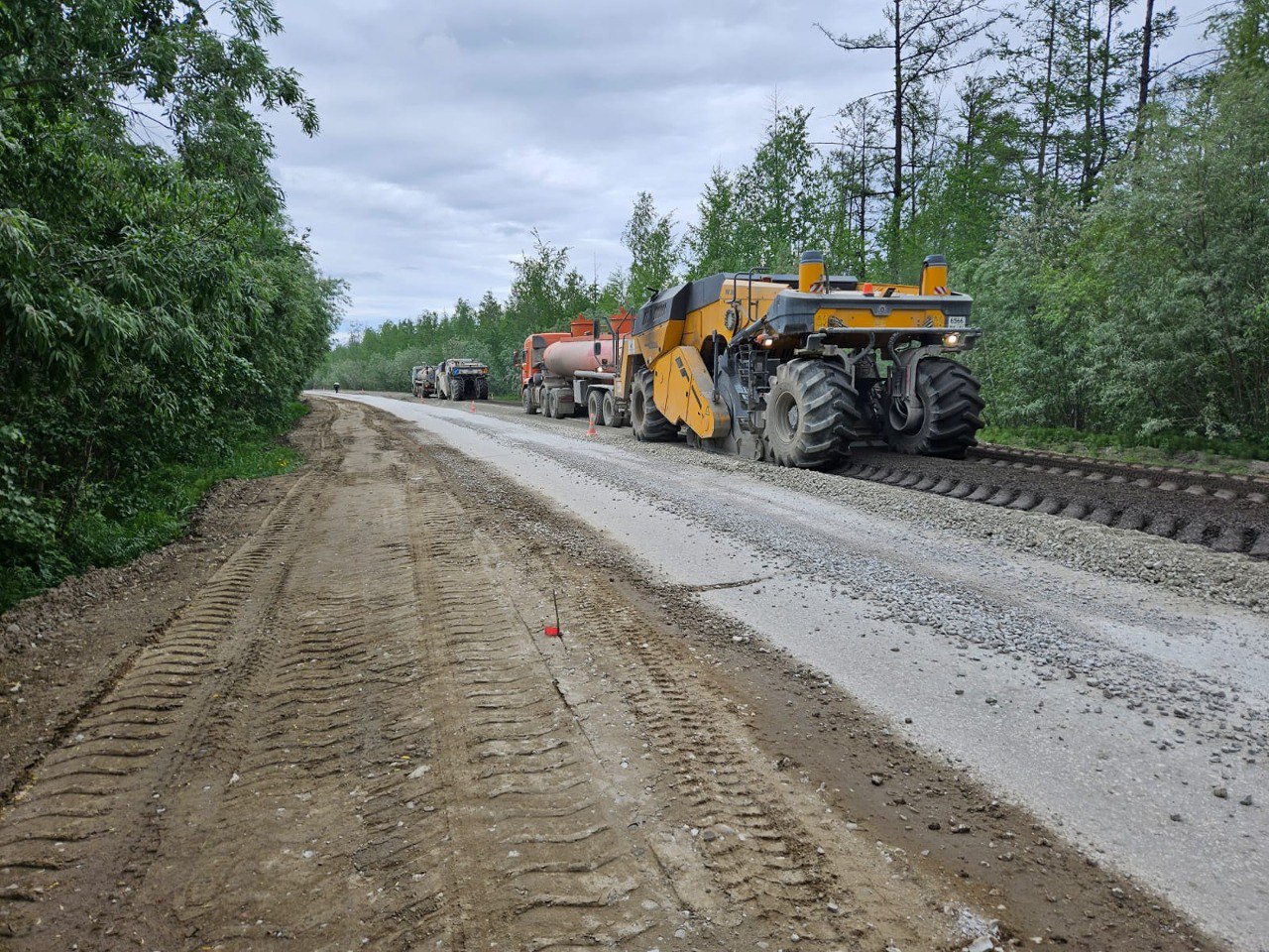 На автодороге «Умнас» досрочно завершен очередной объект по нацпроекту «БКД»Ремонт участка региональной автодороги «Умнас» пр...