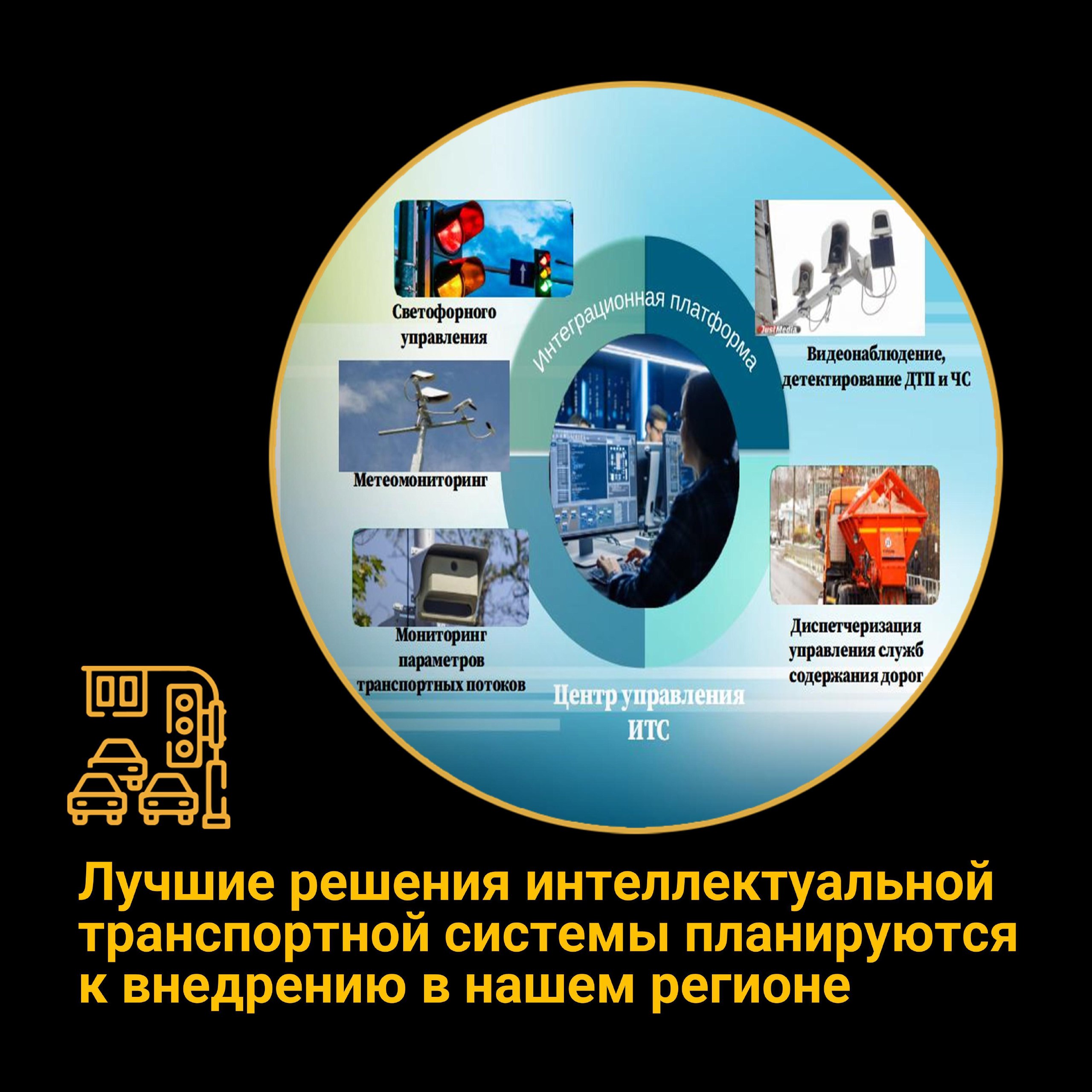 В рамках реализации нацпроекта «Безопасные и качественные дороги» продолжаются мероприятия по внедрению интеллектуальной тран...