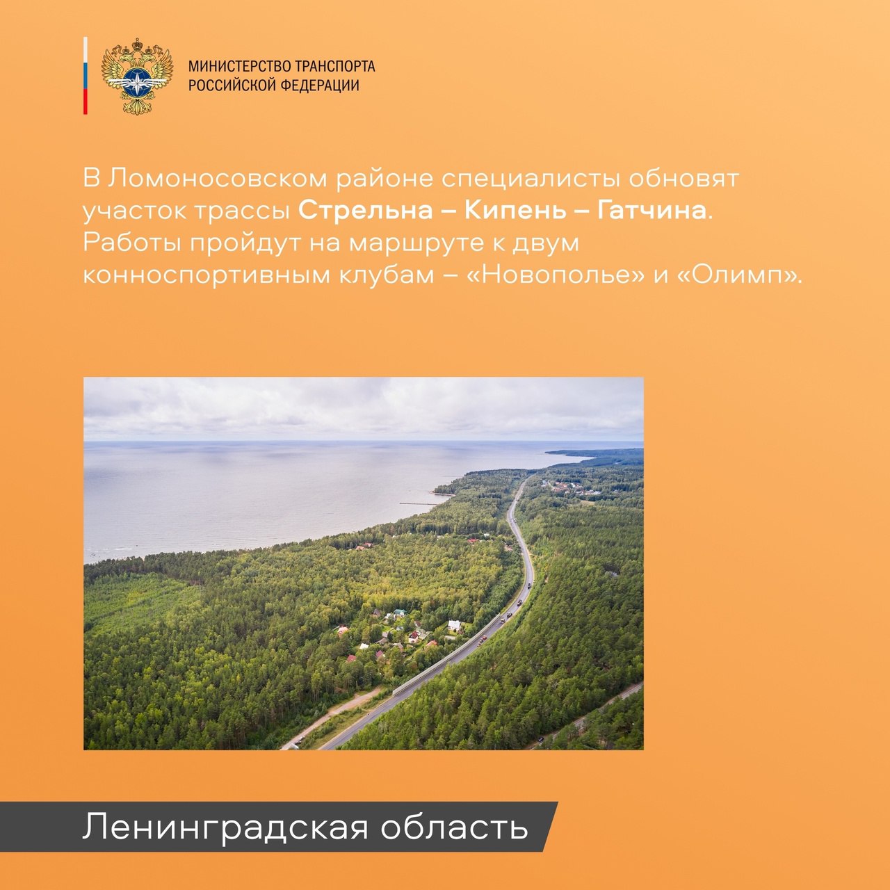 Министерство транспорта РФ (VK)По национальному проекту «Безопасные качественные дороги» в текущем году будет отремонтировано...