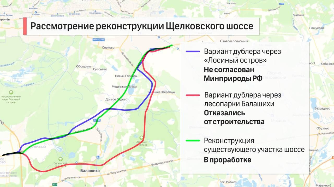 ВОРОБЬЕВ О РЕКОНСТРУКЦИИ ЩЕЛКОВСКОГО ШОССЕГубернатор Подмосковья Андрей Воробьев пишет в своем телеграм-канале:"Чтобы решить...