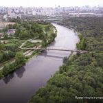 Проектирование велопешеходного моста в Мнёвниковской пойме   Арочный мост длиной порядка 190 метров обеспечит связь южной час...