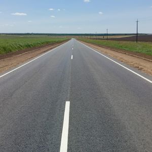 Благодаря дорожному нацпроекту в текущем году отремонтирован участок региональной автодороги г. Семикаракорск - сл. Большая М...