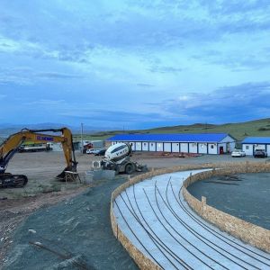 Министерство транспорта РФ (VK) Продолжается реконструкция автомобильного пункта пропуска Хандагайты на границе с Монголией....