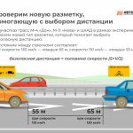 На трассах Госкомпании «Автодор» наносят экспериментальную разметку для соблюдения безопасной дистанции  Горизонтальная разме...