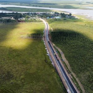 В Кондинском районе Югры завершается второй этап капремонта дороги г. Урай – с. Шаим на участке с 7 по 14 км. Работы ведутс...