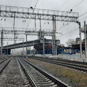 В Раменском продолжается строительство подземного пешеходного перехода под ж/д, который соединит Южный проспект и ул. Интерна...
