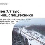 Дорожники транспортного комплекса России продолжают ликвидировать последствия неблагоприятных погодных условий в центральных...