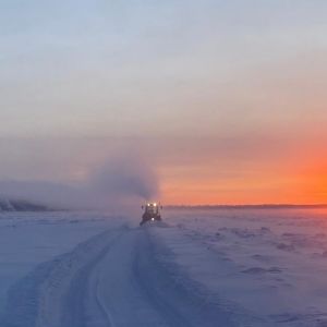 В Томпонском районе установили грузоподъемность зимника автодороги "Алдан"  По приказу Управтодора Якутии, с 1 февраля разреш...