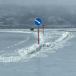 Ледовую дорогу на самый крупный остров озера Байкал - Ольхон - открыли в Иркутской области  Это первый участок длиной 11 км о...