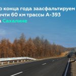 Ликвидируем почти 60 км грунтовых разрывов федералки А-393 на Сахалине  Руководитель нашего ведомства Роман Новиков и губерна...