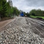 В Салаватском районе на дороге Мещегарово -Турнали- Мурсалимкино дорожники продолжают работы по содержанию.   Подрядчики выпо...