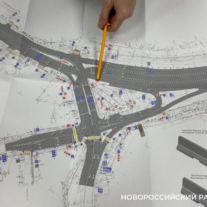 В Новороссийске идет реконструкция транспортной ра...