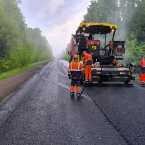 В Кирово-Чепецком районе идет ремонт дороги   В ра...