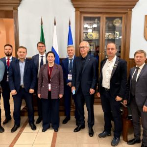 В рамках выставки ttp://t.me/doroga_info" title="«Дороa>га 2022»">«Дорога 2022» на площадке Казанского федерального уни...