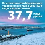 Правительство направит 37,7 млрд рублей на строительство Мурманского транспортного узла  За счет финансирования будут построе...