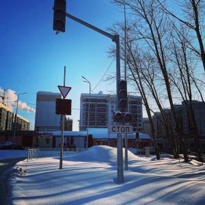 Реализованный объект по ул. Родины г.Казань: светофорные опоры ОГСГ, стойки ОГК для дорожных знаков, опоры ОГК с консольными...